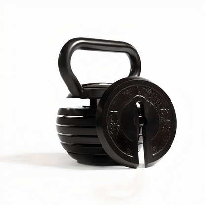 Adjustable 24kg Dumbbells Pair & 18kg Adjustable Kettlebell Package